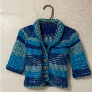 Handmade Baby Boy Cardigan